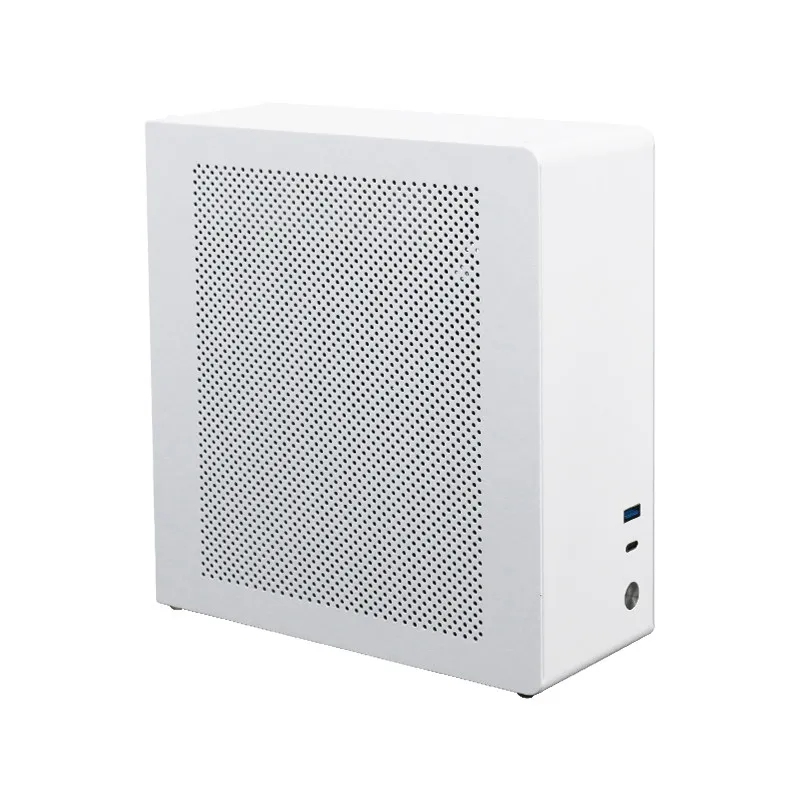 Mini ITX Computer Case Desktop Host Office Home Chassis Small Desktop Mini