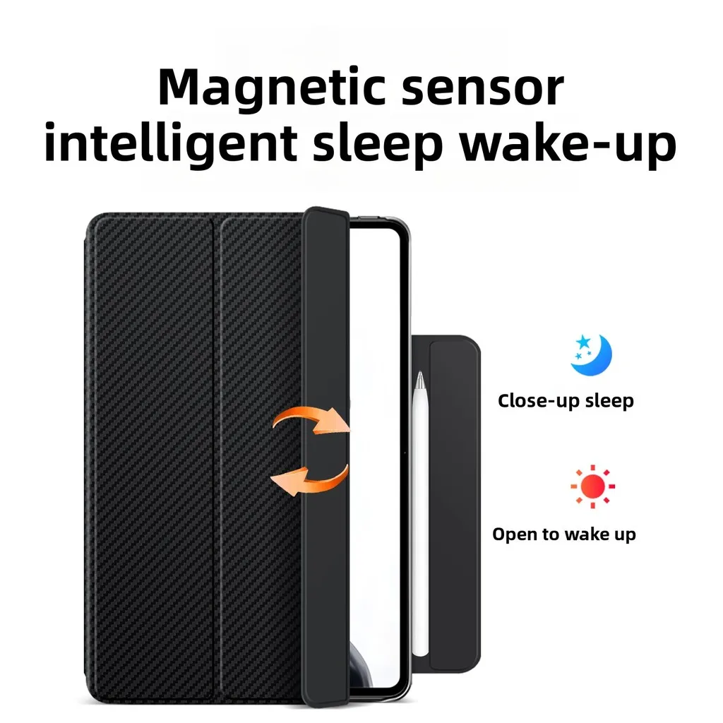 Per ZTE Nubia RedMagic Astra / Gaming Tablet 3 Pro Custodia da 9.06 pollici Sottile Custodia magnetica Custodia protettiva in pelle PU