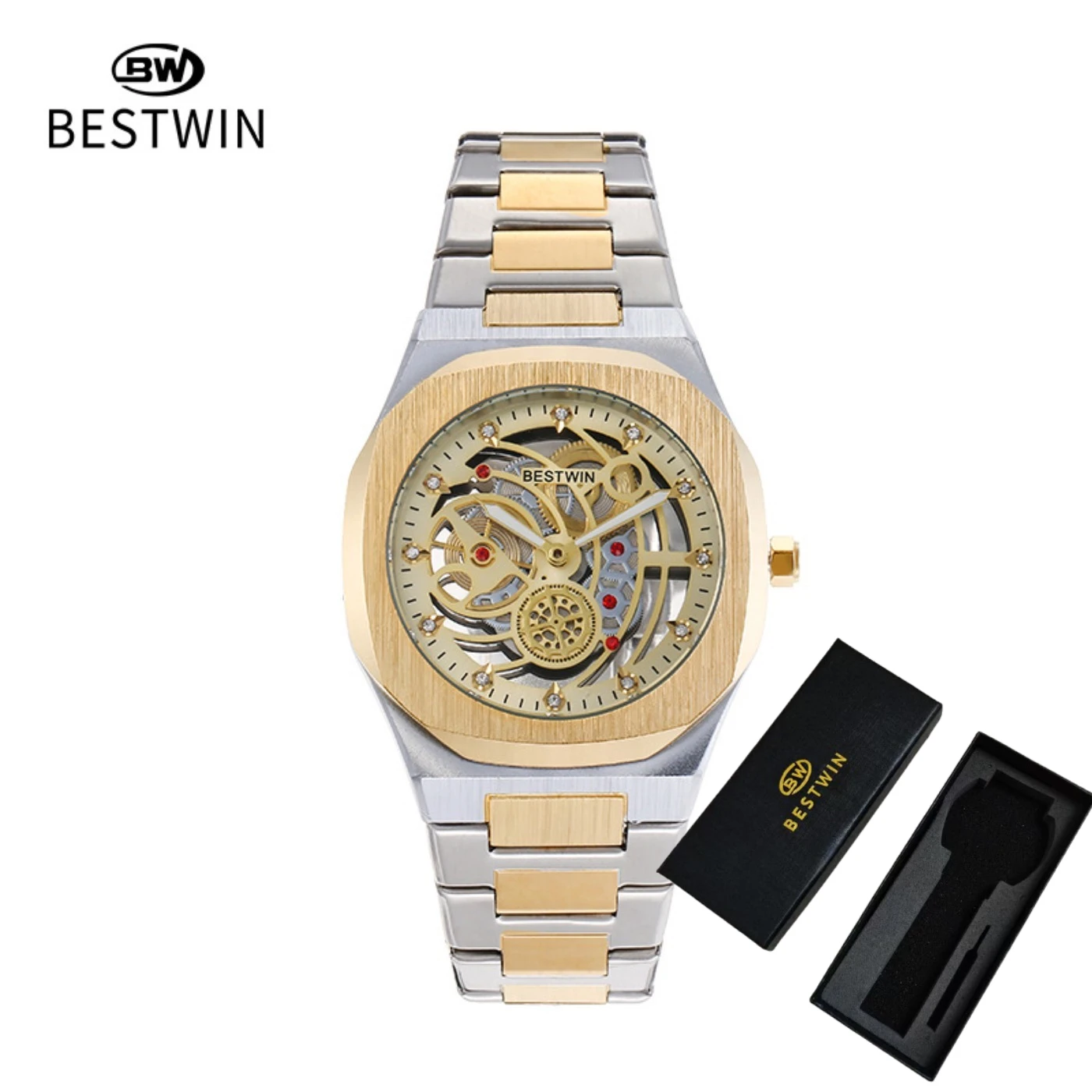 Men's Luxury Quartz Watch with Luminous Hands
