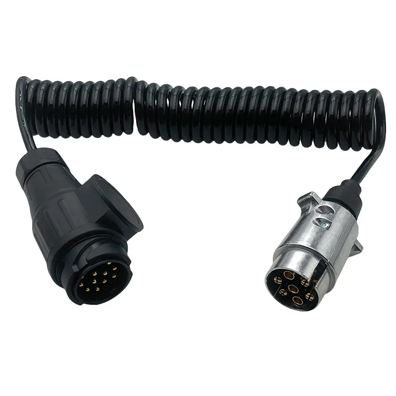 

Power extension cable 7 cores 13-pin plug head seat, spring cable, car off-road modification parts