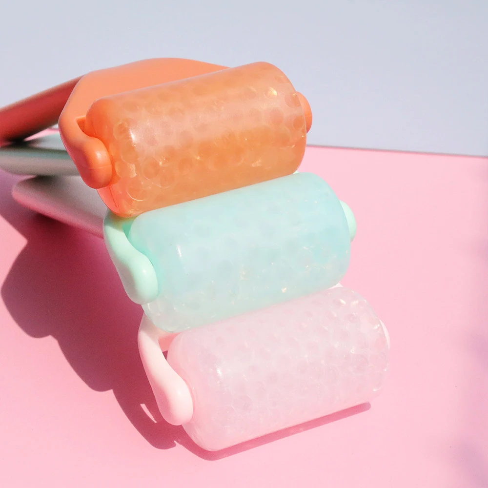 Gezichtsgel Ice Roller Massager Huid Lifting Schoonheid Instrument Gezichtsmassage Ice Roller Pijnbestrijding Gezicht Huidverzorging Schoonheidstools