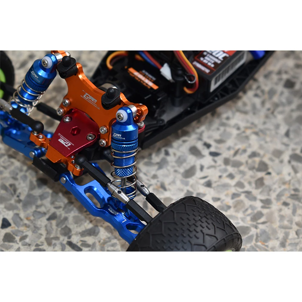 โลหะด้านหน้าสําหรับ LOSI 1/18 Mini-T 2.0 2WD สนามกีฬารถบรรทุก RC รถอะไหล่อัพเกรด,6