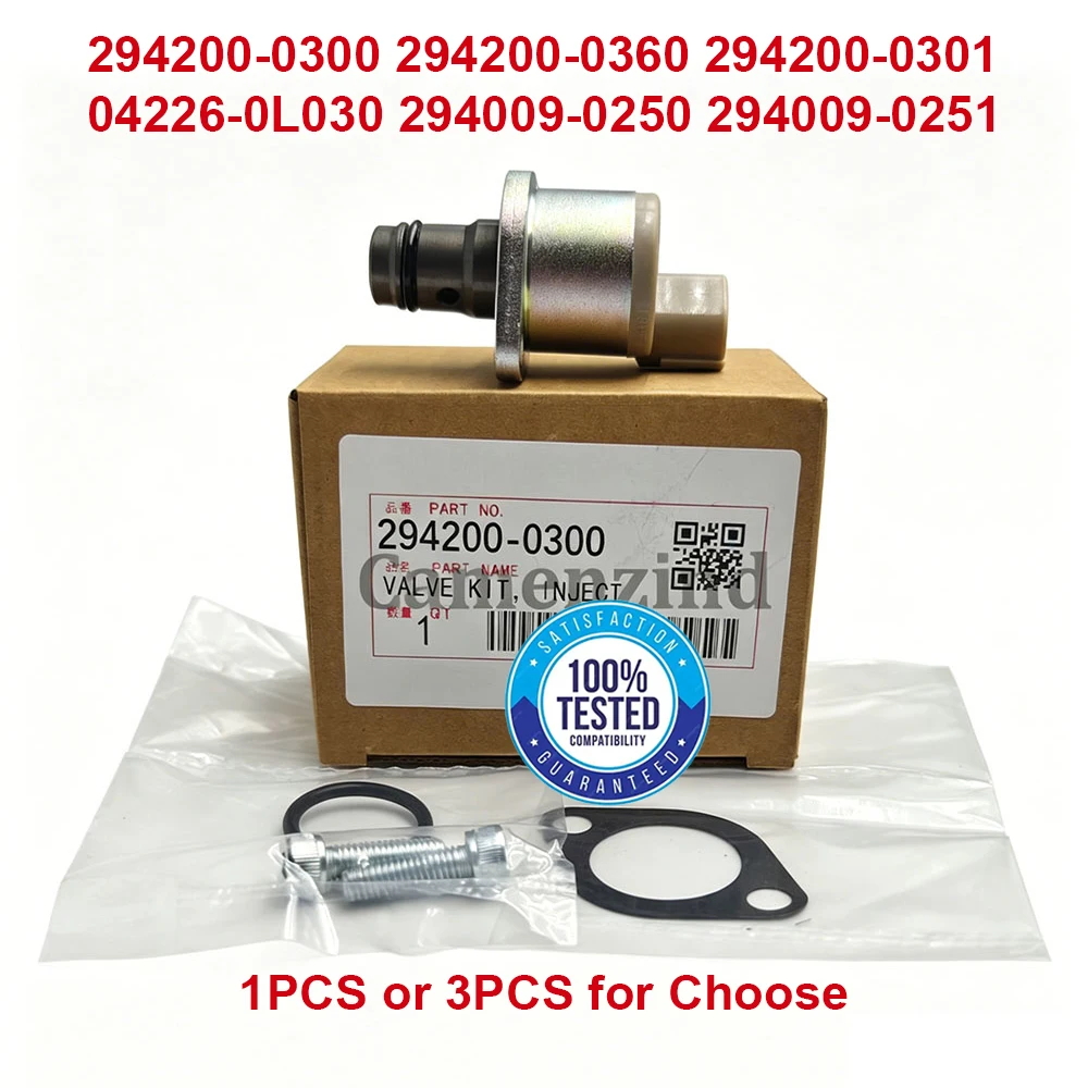 294200-0300 294200-0301 294200-0360 2942000300 Válvula de Control de Succión de Combustible para Toyota Avensis RAV4 Verso Dyna 2.0 2.2