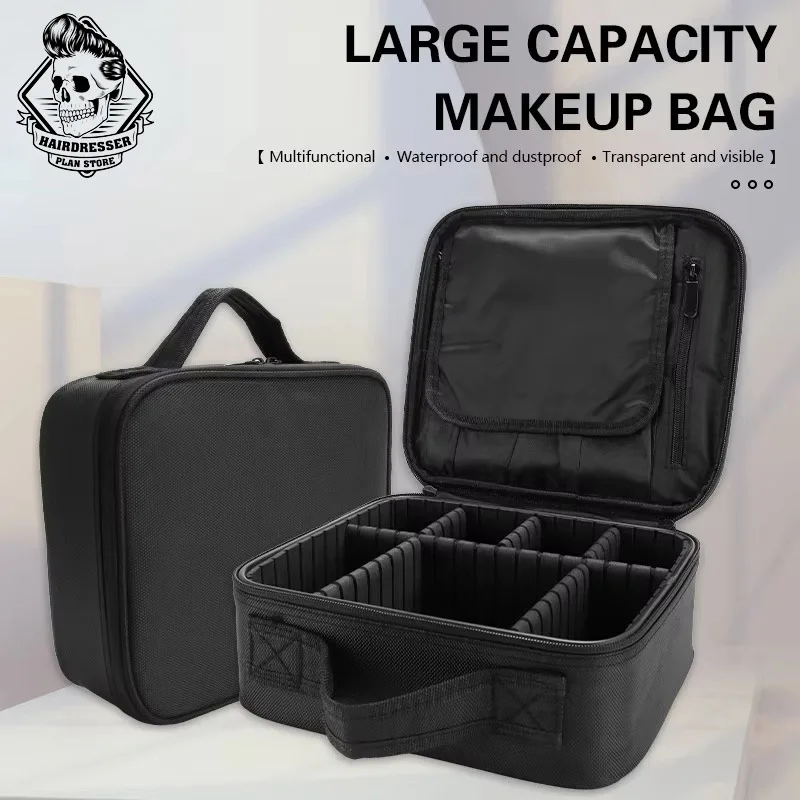 Hair Salon Haircut Toolbox Haridressing Scissors Storage Bag Multi-Function Organizer Case Barbershop Professional Accessories