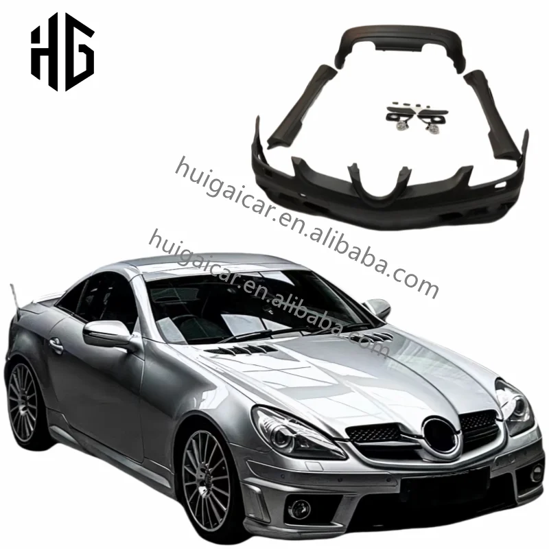 

Vehicle Modification Parts Fiberglass Car Bumper Exterior Side Skirts Body Kit For 2004-2011 MB SLK R171 AMG Body Kit