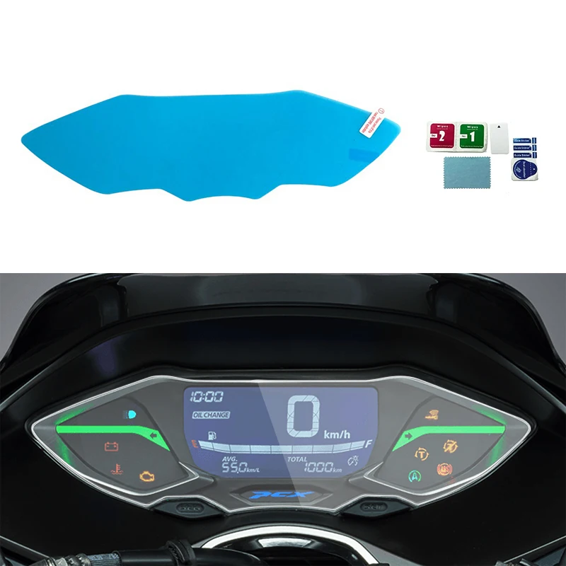 PCX125 PCX150 PCX160 Instrument Cluster Scratch Protection Panel Film Screen Protector For HONDA PCX 125 150 160 2021-2024 2023