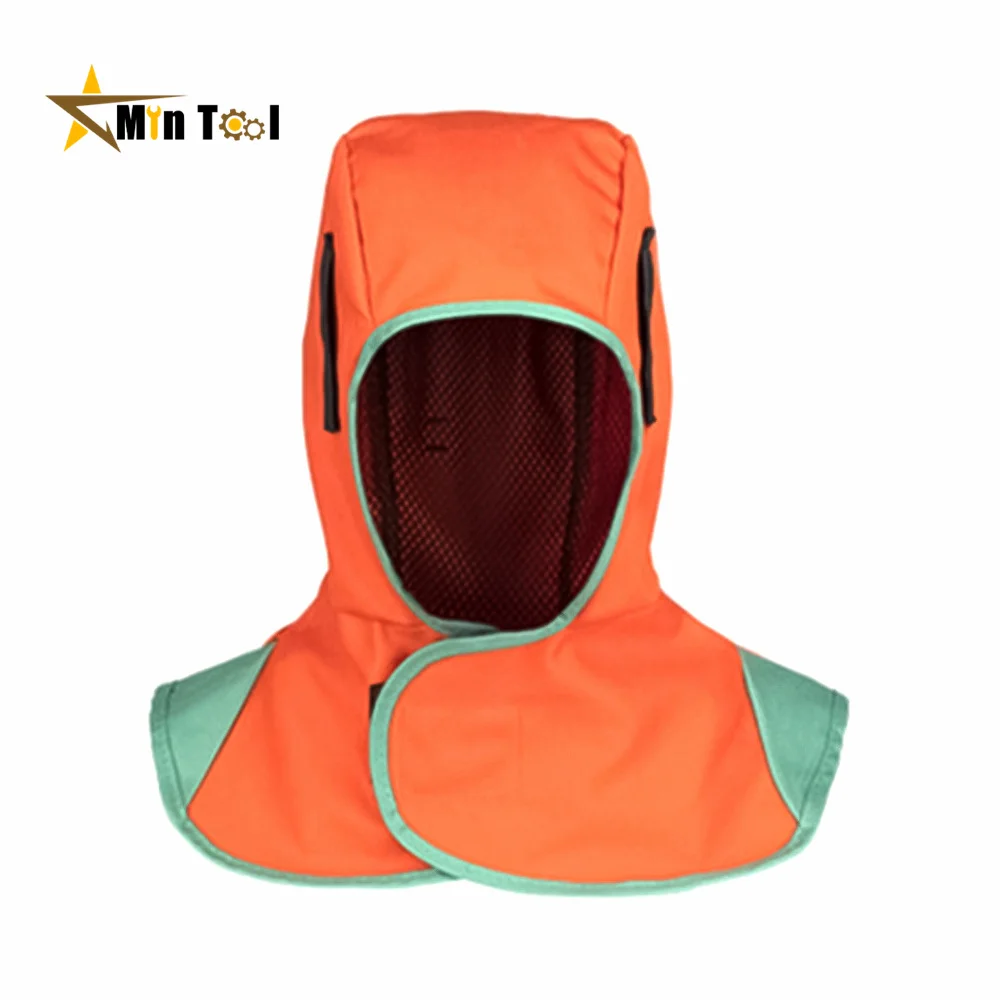 Imagem -04 - Lavável Flame-retardant Protective Welding Hood Respirável Neck Cover para Welder Cap Hand Tool