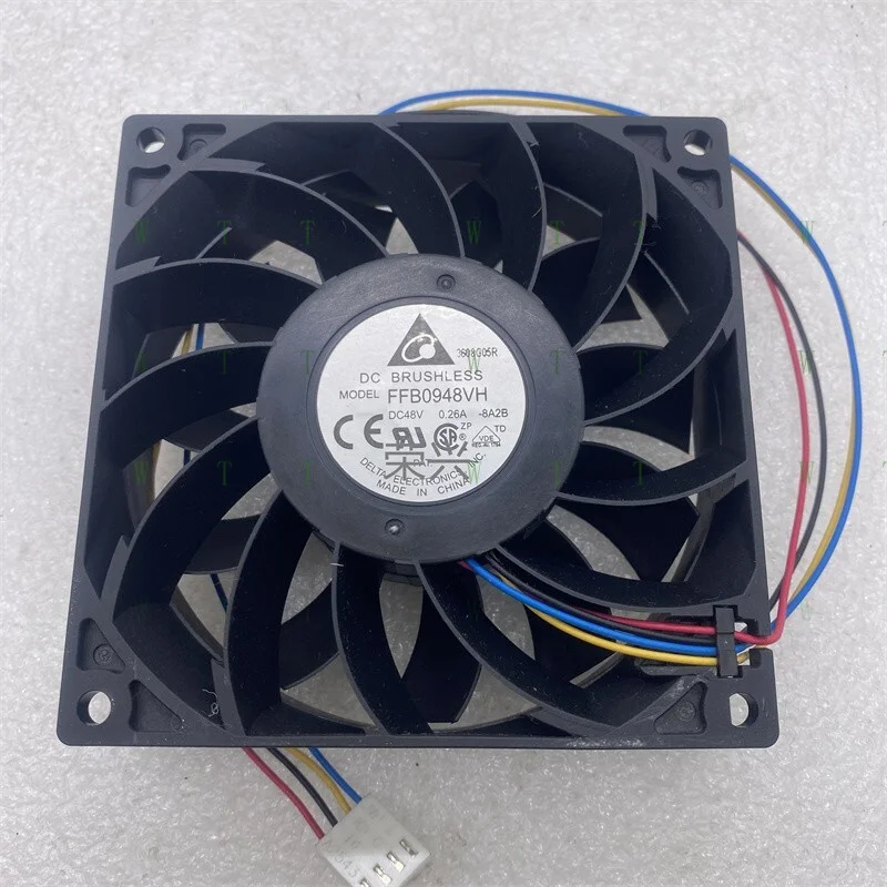 

H 1 шт. для DELTA Fan FFB0948VH-8A2B DC 48 В 0,26 А 9 см 9025 4-проводной охлаждающий вентилятор