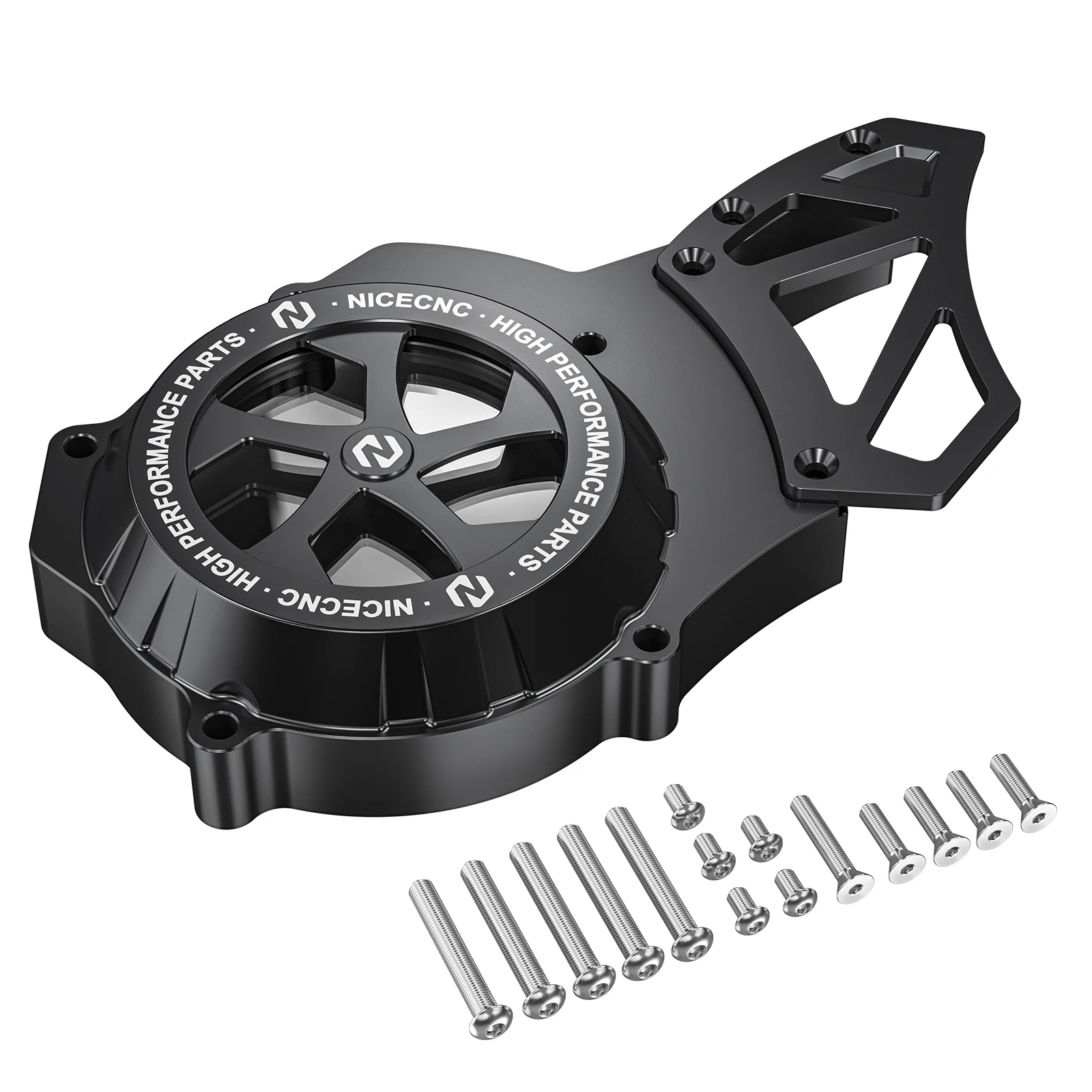 NICECNC Für Yamaha Blaster 200 YFS200 YFS200SE 1988-2006 Transparenter Stator-Kettenradabdeckungsschutz ATV-Zubehör – Detail 11