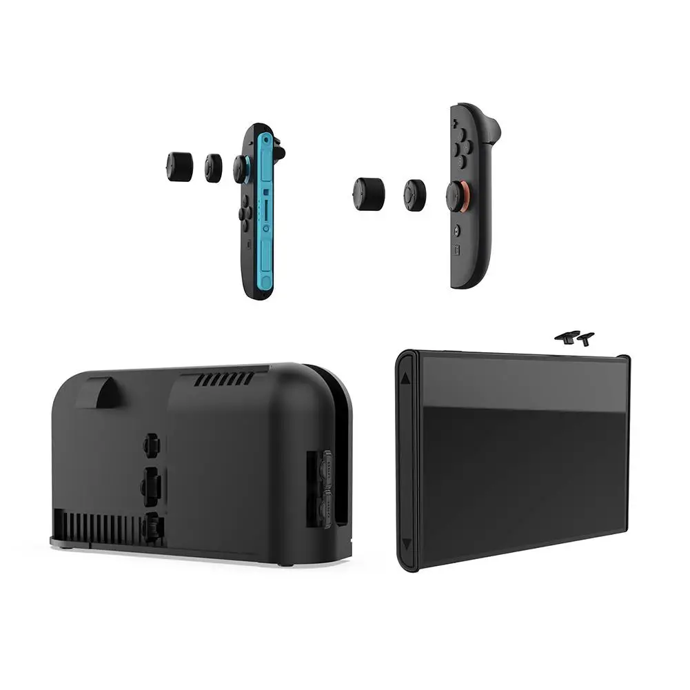 Cubierta protectora antipolvo para consola de juegos Switch 2, enchufes de puerto de silicona a prueba de polvo para Switch 2 NS 2, tapa de Joystick, accesorios para juegos B4D8