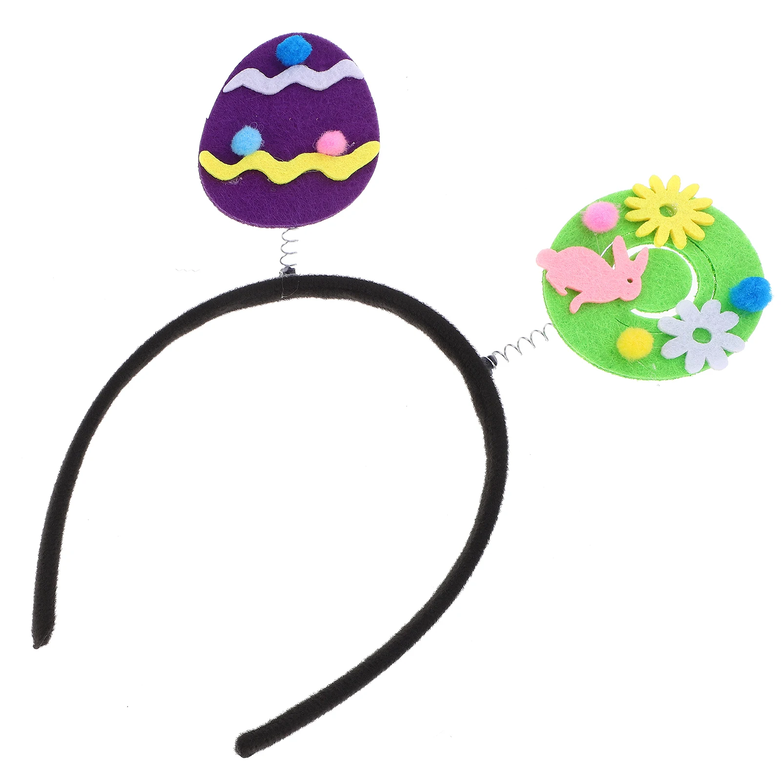 

Egg Kids Easter Party Headwear Girls Party Headband Cartoon Easter Photo Props Hairstyle Toy Decor