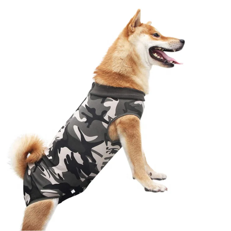 Bandages Cone E-Collar Alternative Professional Protective Shirt Pet Operative Jumpsuit Dog Cat Spay Surgery Surgical Recovery