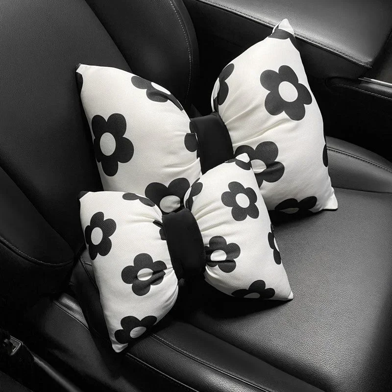 Car Cushion Ice Silk Flower Breathable Mesh Comfortable Five Seat Car Seat Cushion Four Seasons Universal Model Summer