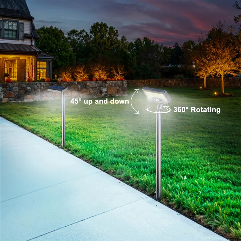 

T99C-92 Ledpathway Lights With Motion Sensor And USB Charging Ideal For Yard,Sidewalk