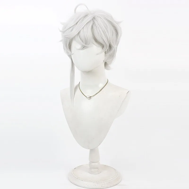 Nijisanji Kuzuha Hanatsuki شعر مستعار تأثيري أنيمي لعبة لعب الأدوار حفلة الهالوين شعر مستعار اصطناعي حفلة الهالوين لعب الأدوار