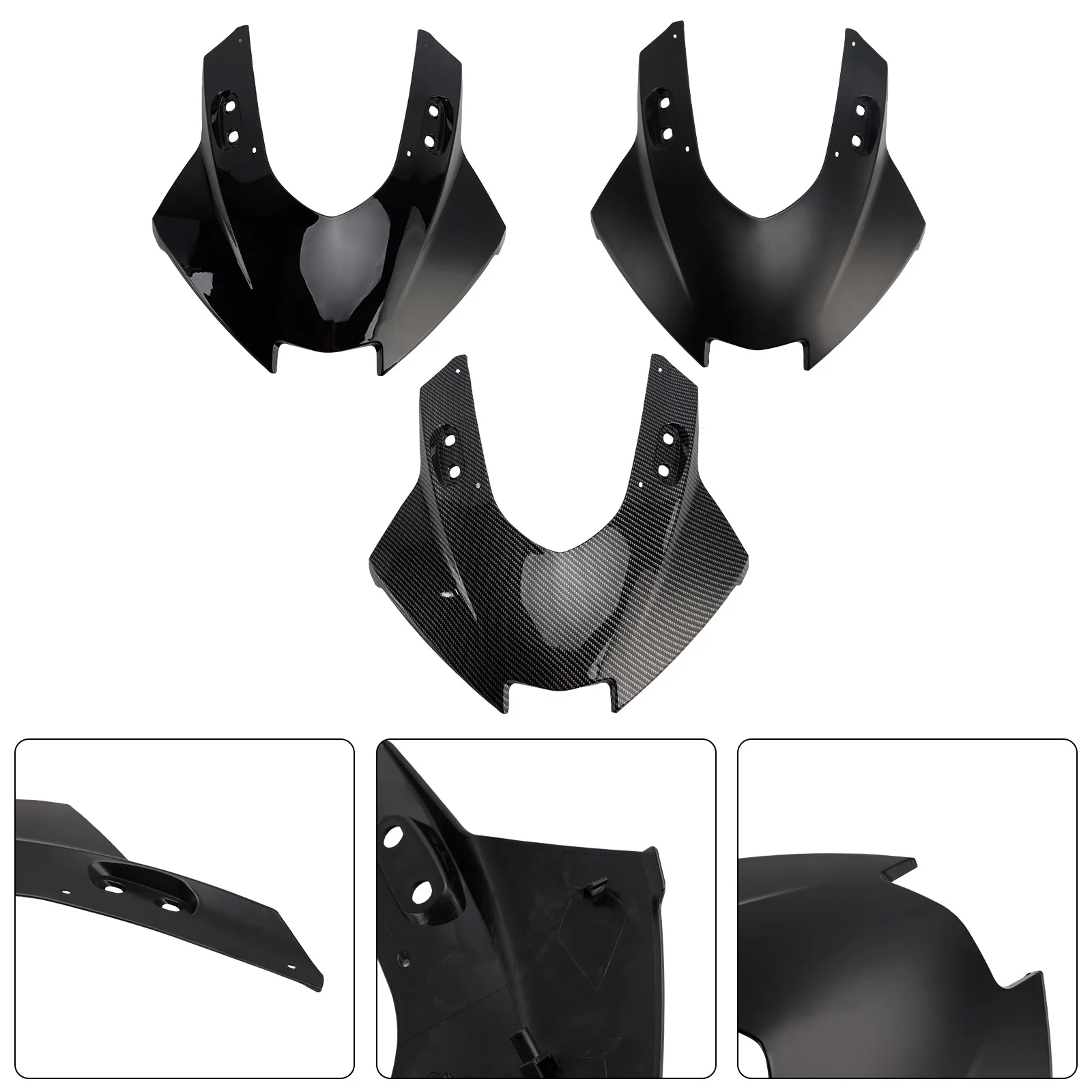 Topteng Headlight Fairing Front Nose Cover For Yamaha YZF-R3 YZF-R25 2025-2026