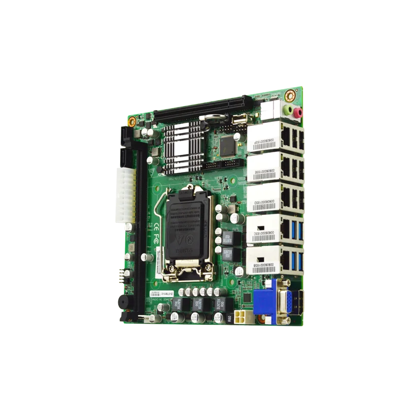 Suitable for Core I7 I5 I3 Processor H110 Chipset LGA1151 Lancard Mini Itx Industrial Motherboard Computer Motherboard