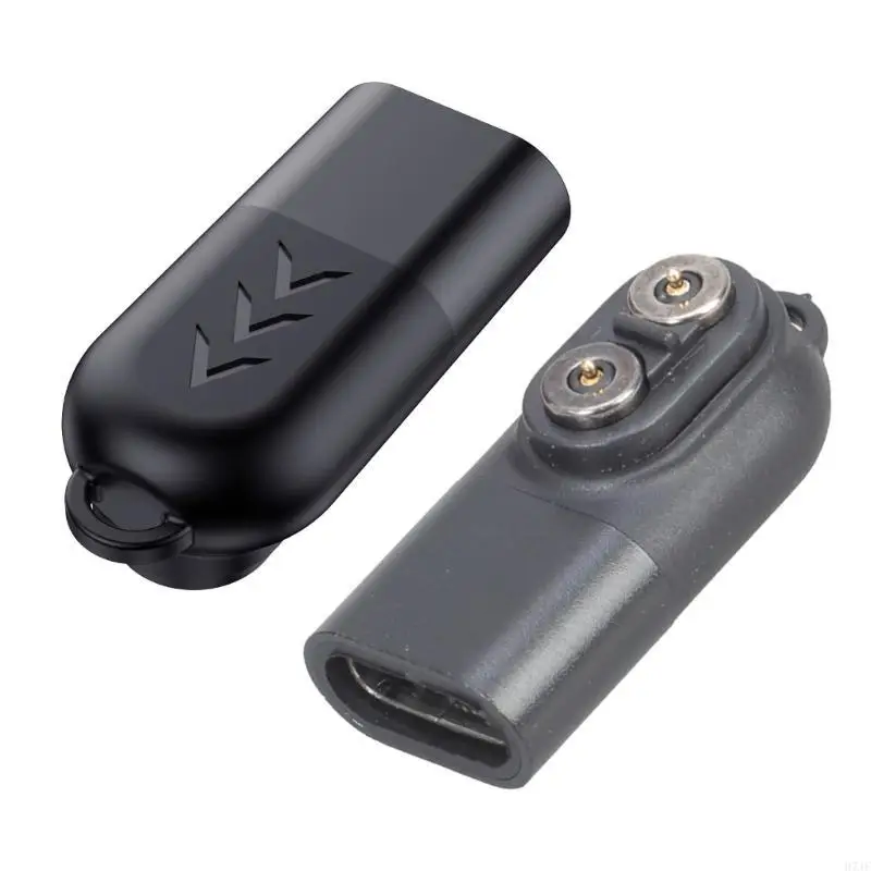 H7JF 타입 C 유형 C 마그네틱 충전기 USB C 충전 어댑터 H5R P6R H7R H15R P18R H19R 손전등 헤드 램프 금속 팁 플러그