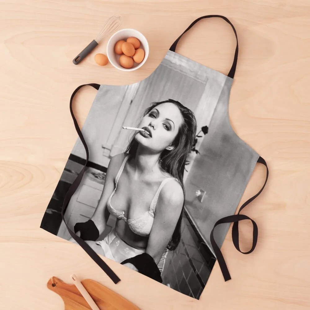 

angelina jolie poster movie star Apron Cute Kitchen Accessories Kitchen Apras For Women kitchen and home Apron