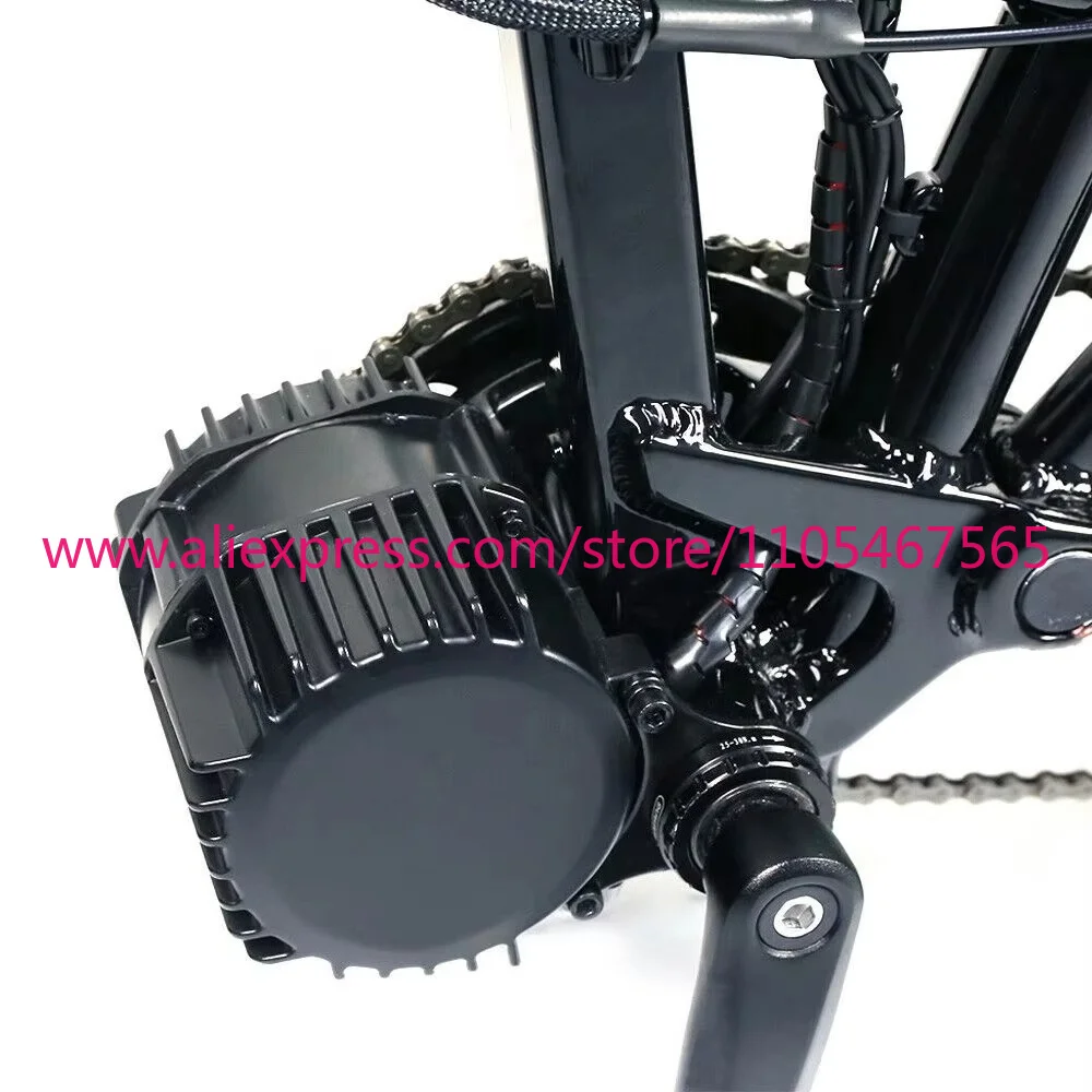 BBSHD BBS03B 48v 52v 1000W Medium Drive Motor Conversion Kit with DPC080 LCD Display
