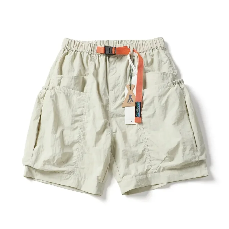Summer Multi Pocket Workwear Shorts Outdoor Hiking Rock Climbing Camping Trekking Riding Half Pants Unisex Mountain Sports Gear