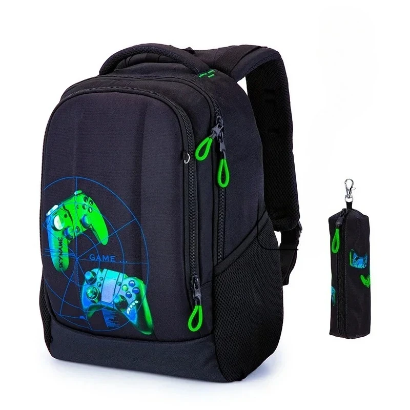 Mochila escolar Skyname de alta calidad para niños, Mochilas ortopédicas impermeables con dibujos animados en 3D, mochila multifuncional para niños