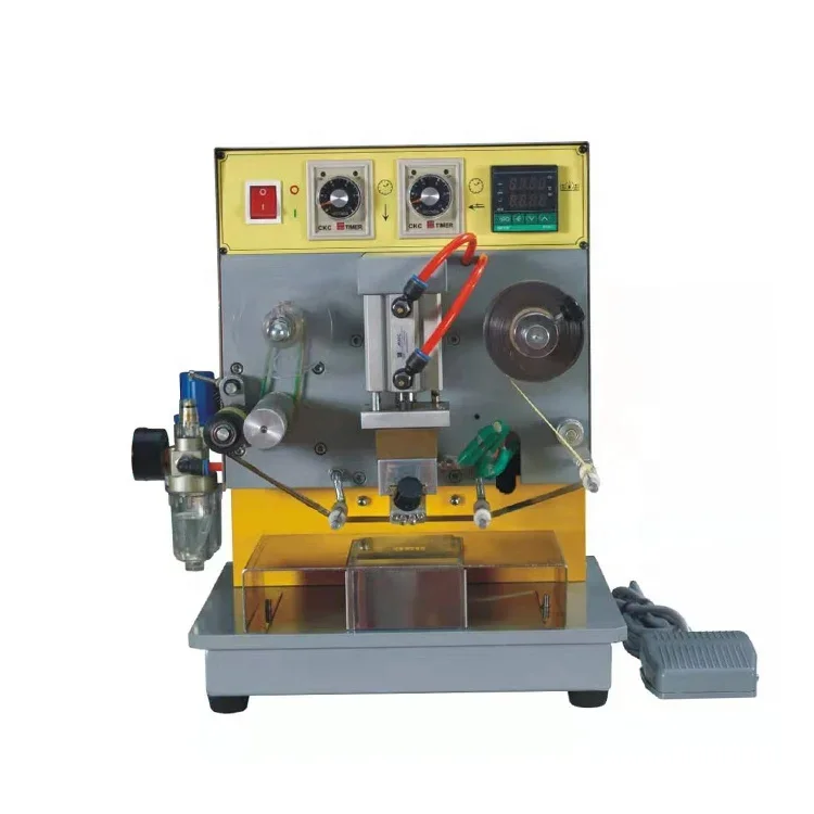 Logo Machine for shoes Leather  Code Hot Stamping Coding Machine