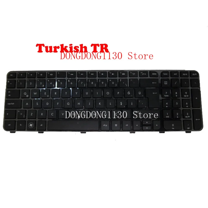 D-клавиатура для HP PAVILION DV6-7000 Turkish TR/Swiss SW SW/German GR 670321-141 670321-BG1. 670321 -041 С черной рамкой Черный D-клавиатура для HP PAVILION DV6-7000 Turkish TR/Swiss SW SW/German GR 670321-141 670321-BG1. 670321 -041 С черной рамкой Черный