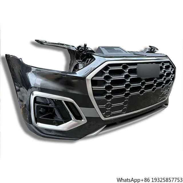 2017-2020 Q5 Front Bumper with Grille Radiator Parking Sensing Body Fittings  Condition for Enhancing Front Exterior