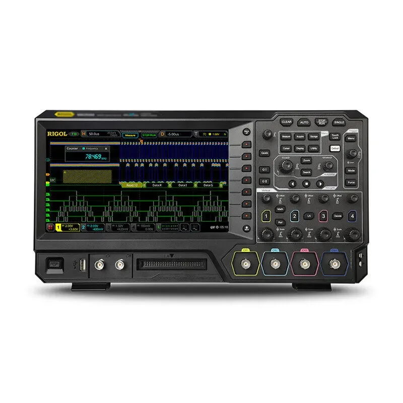 

2026 MSO5072 2-Channel 70MHz 7-IN-1 Multifunctional High Performance 500000wfms/s Digital Oscilloscope with 9-inch Touch Screen