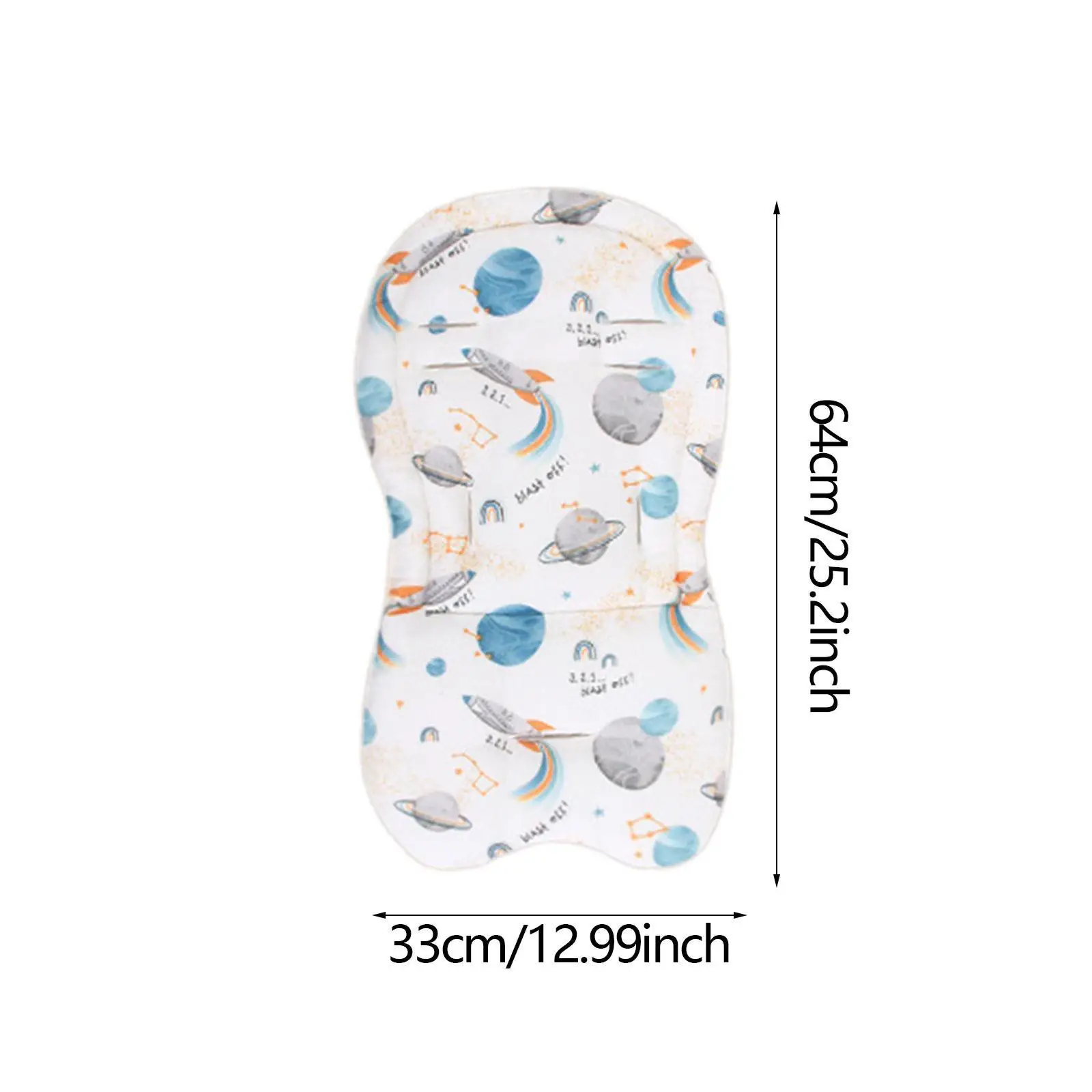 Infant Car Seat Insert Comfortable Multifunctional Universal Easy to Clean Head