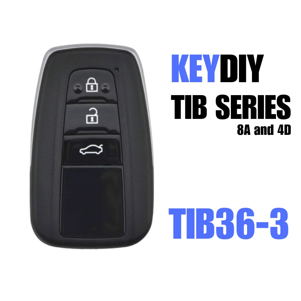 Keydiy TIB36-3 TIB36-4 TIB46-3 TIB46-4 TIB67-3 TIB67-4 3 and 4 bottons Smart remote key compatible with KD X4