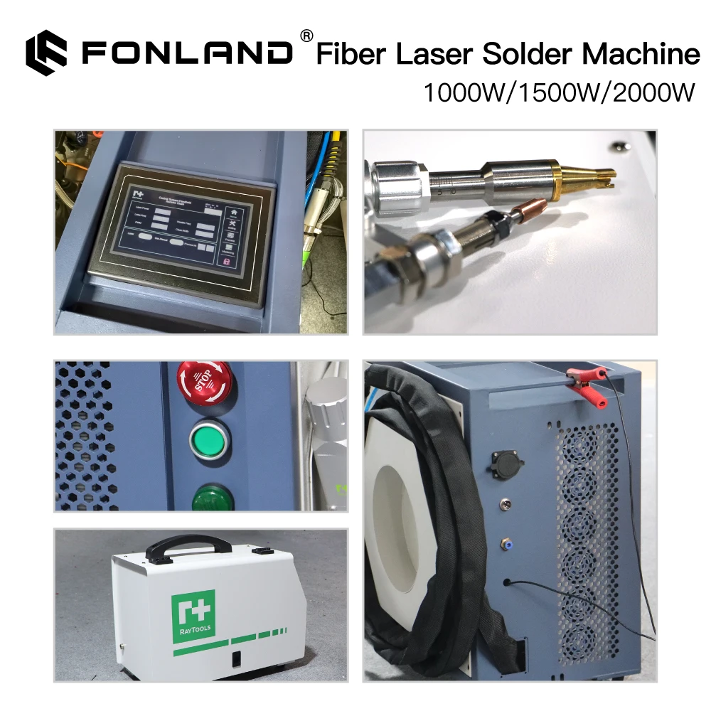 Fonland Fiber Laser Welding Solder Machine Mini Powerful 1000/1500/2000W Carbon Steel Aluminum Stainless Laser Cutting Machine