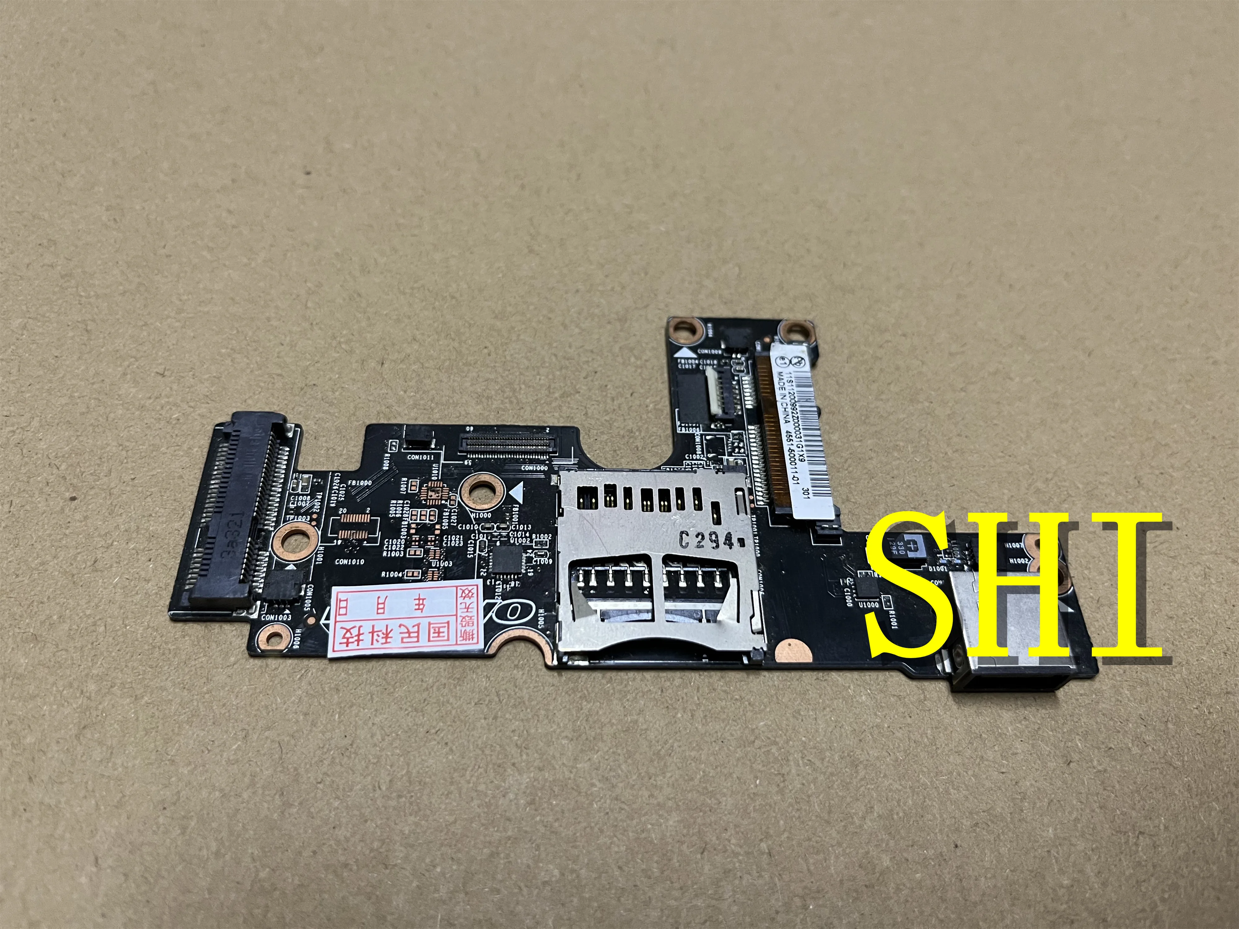 

Original FOR LENOVO FOR IDEAPAD YOGA 13 USB CARD READER BOARD Board 4551-500011-01 Original FOR LENOVO FOR IDEAPAD Free shipping