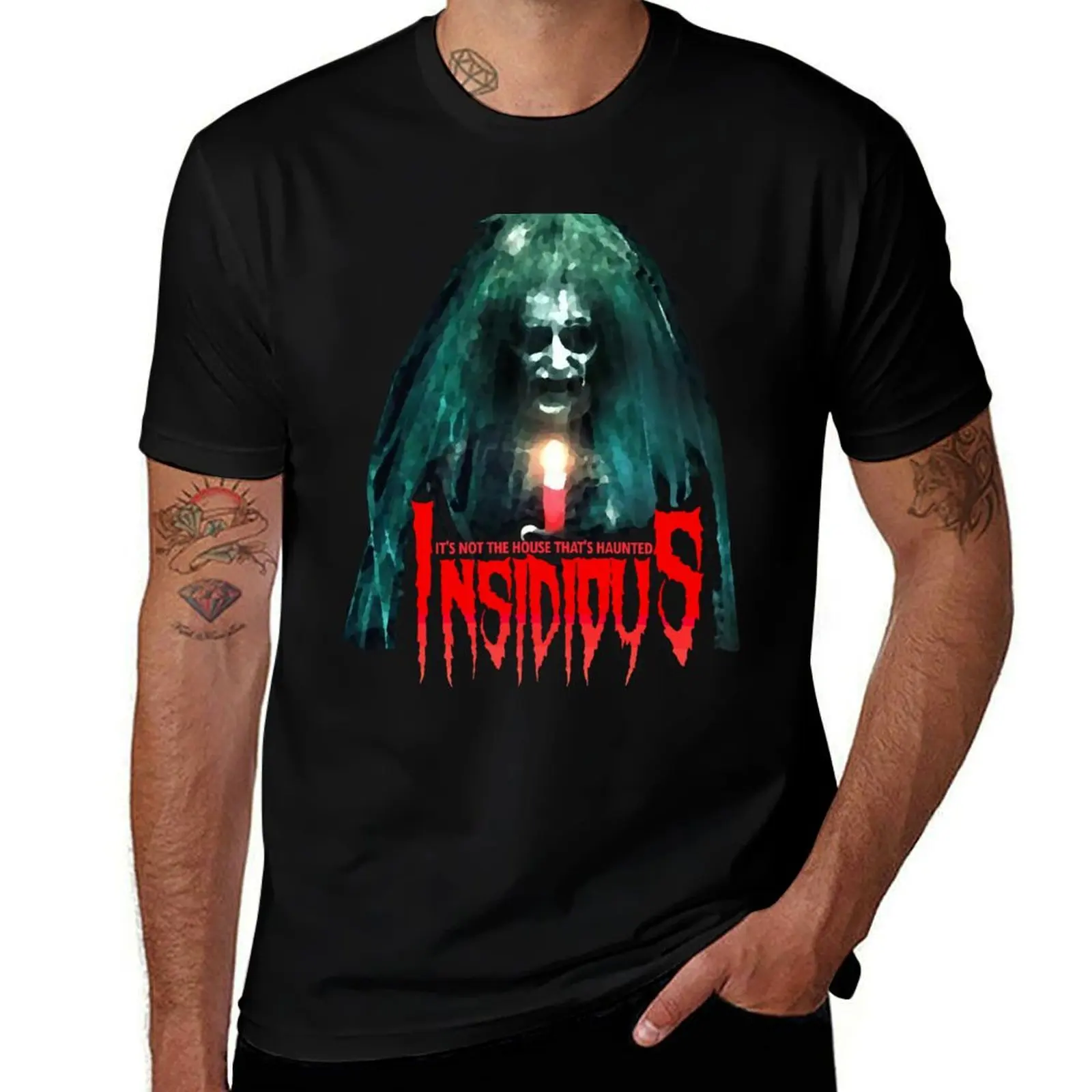 Insidious T-Shirt Basic Plain Short Sleeve Crew Neck Tee