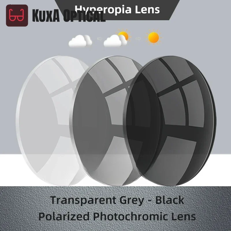 

XUKA 1.56 1.61 1.67 Prescription Photochromic Polarized Series Myopia Hyperopia Progressive LensCR-39 Resin Aspheric Lense