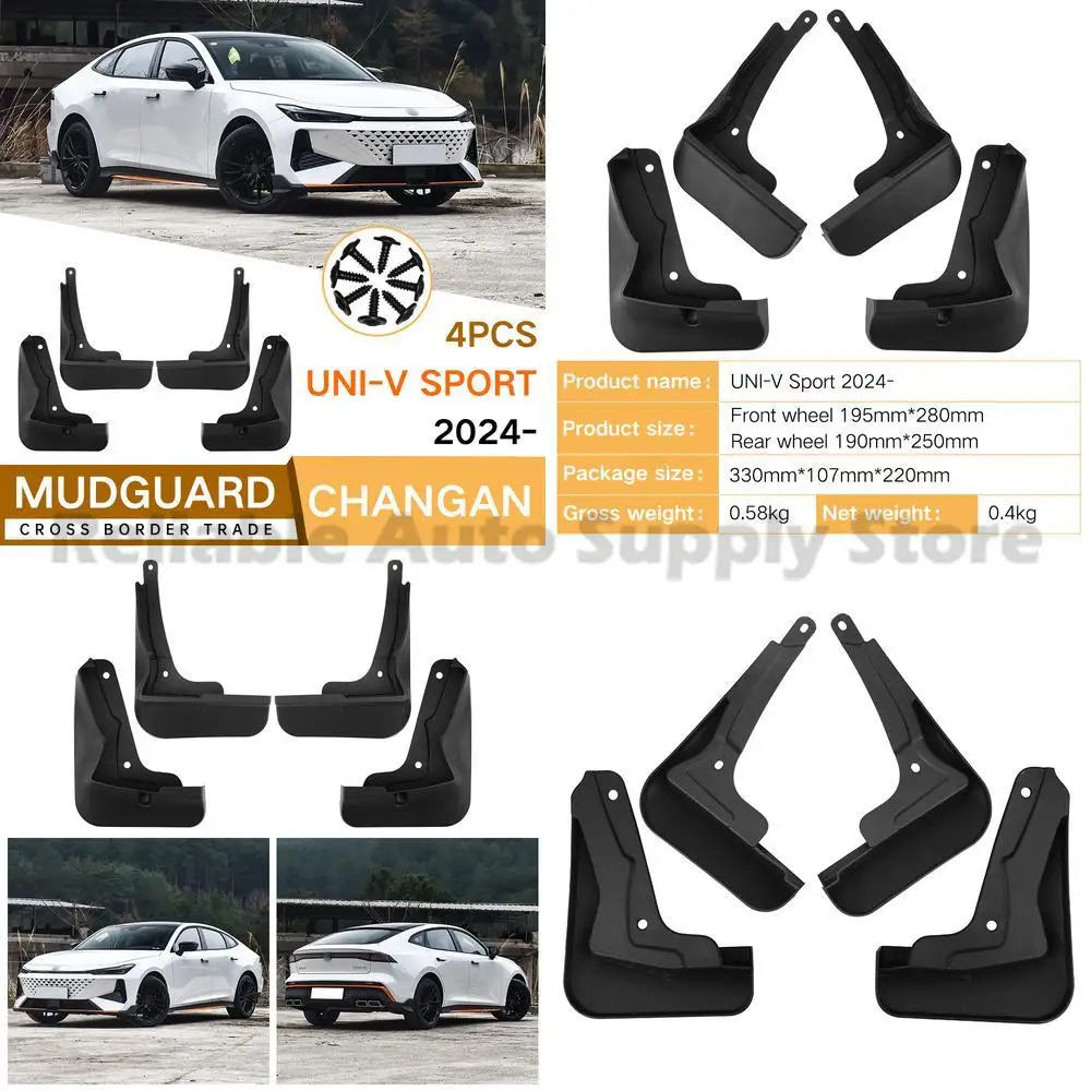 

For Changan Uni V Sport 2024 Mud Guards Fender Flares Auto Accessories Premium Quality Durable Protection Stylish Design