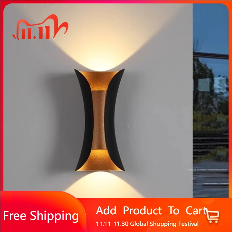 

Trendy Decoration Lighting Garden Accessories Display Luxury Modern Designer Outdoor Light Creative Lampa Ogrodowa Wall Decor