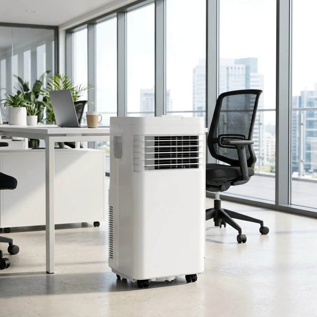No Installation Portable AC Cooling Heating Dehumidifier Variable Frequency Level One Energy Efficient for Home Rental