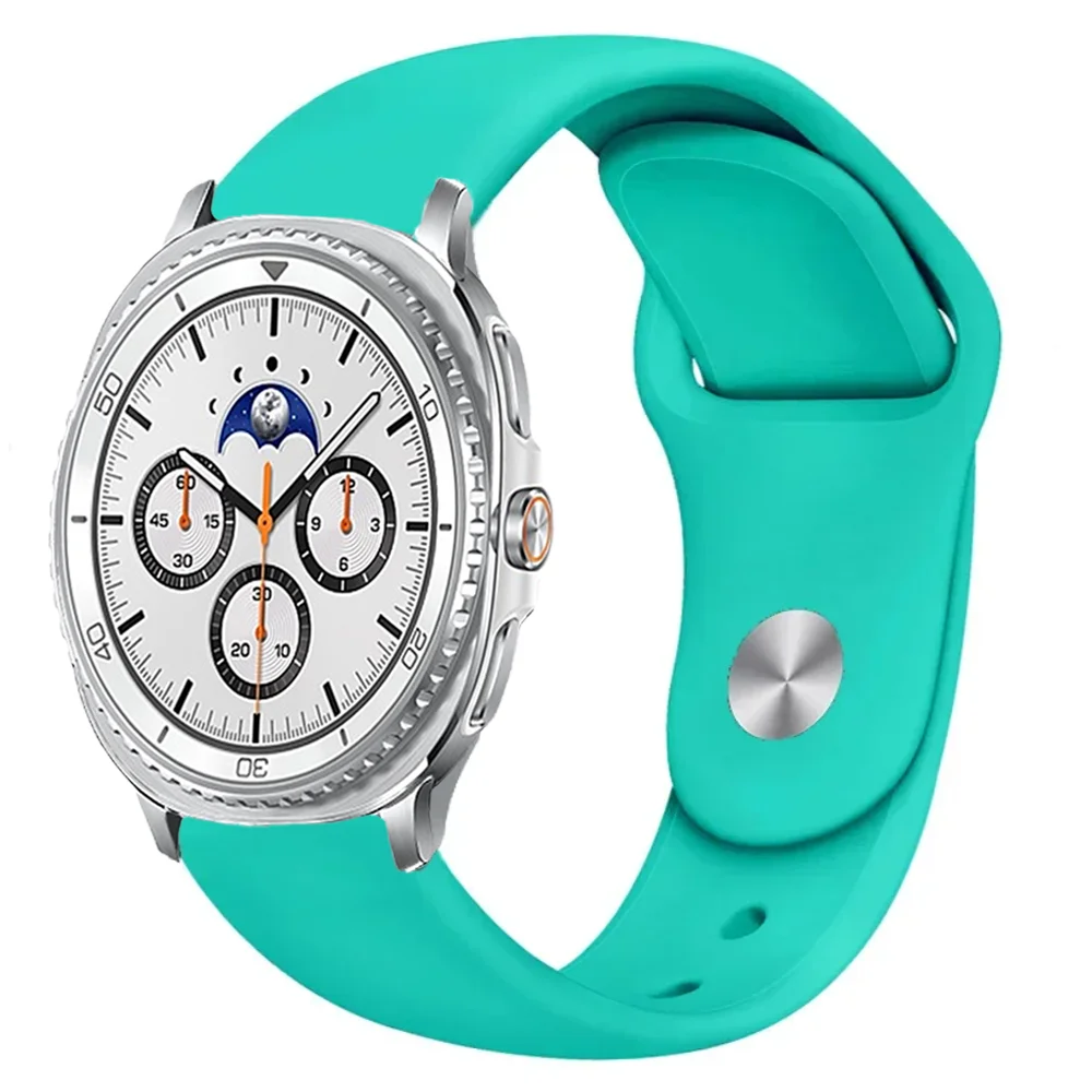 Bracelet de sport en Silicone pour Samsung Galaxy Watch 8 44mm 40mm 8 Bracelet classique 46mm pour Samsung Galaxy Watch Ultra 2025 ceinture