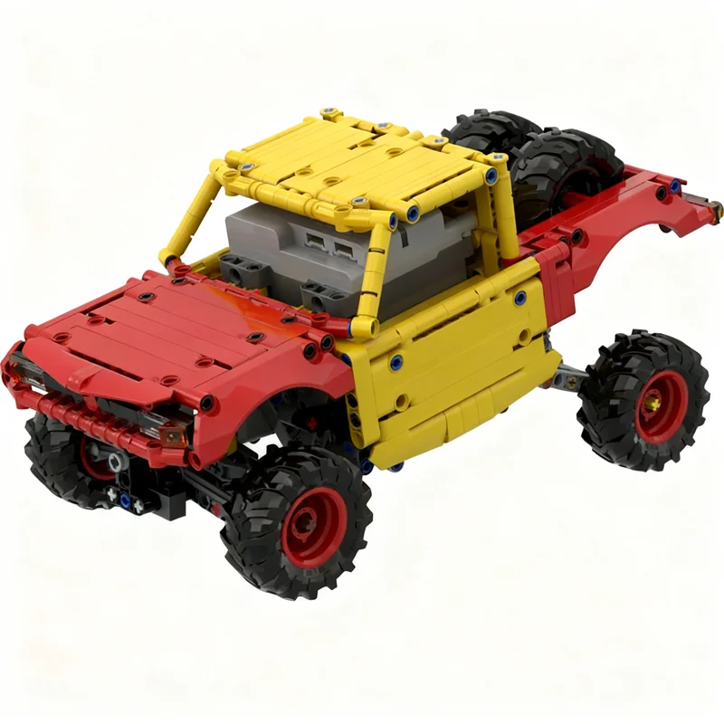 678pcs MOC Trophy Truck RC Technical Model Building Blocks Christmas Gift Toy Architecture Assemble Collection 3D Birthday Idea