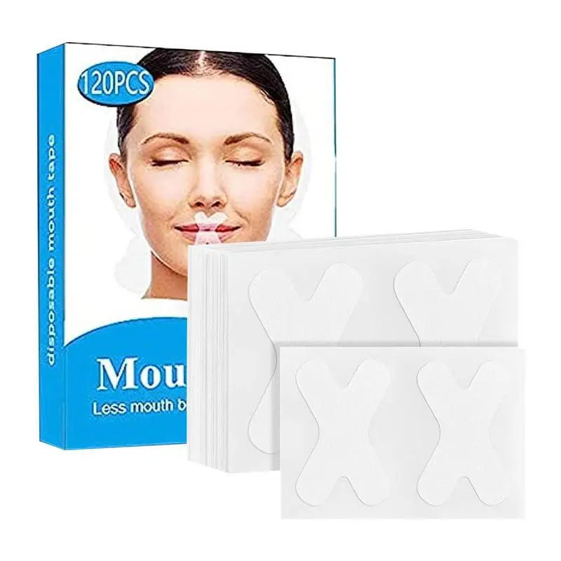 NEW 120Pcs Sleep Strip Mouth Tape For Snoring Better Nose Breathing Improved Nighttime Sleeping Less Mouth Breath And Snore