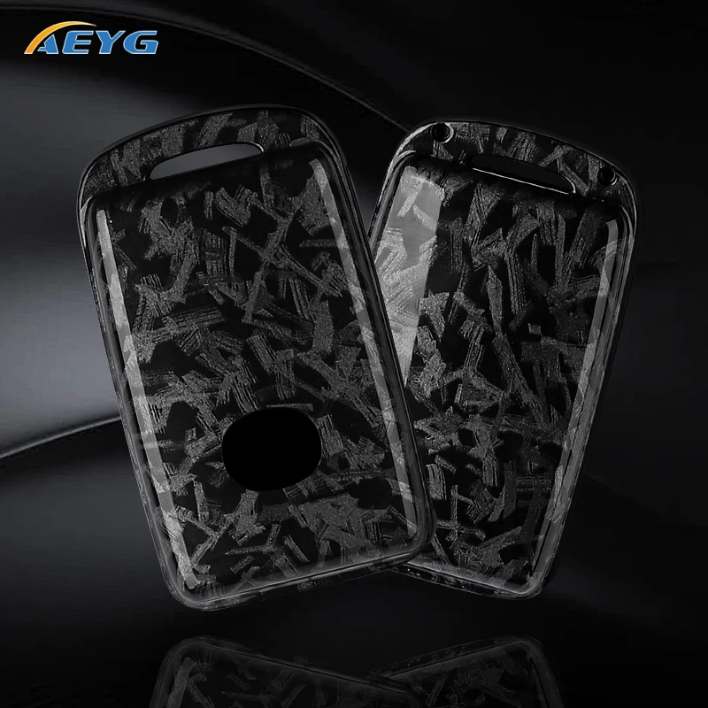 ABS Carbon Fiber Car Key Case Cover Shell Fob For Mazda 3 6 Cx30 MX30 Cx9 x9 Cx5 x5 Cx8 MX5 ss30 Holder Fob keychain Accessories