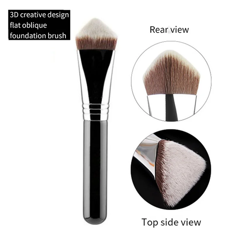 

AB43-4-Pack For Full Face Многофункциональная кисть для тональной основы 3D 4D Многогранная кисть для макияжа Кисть для жидкого консилера для пудры