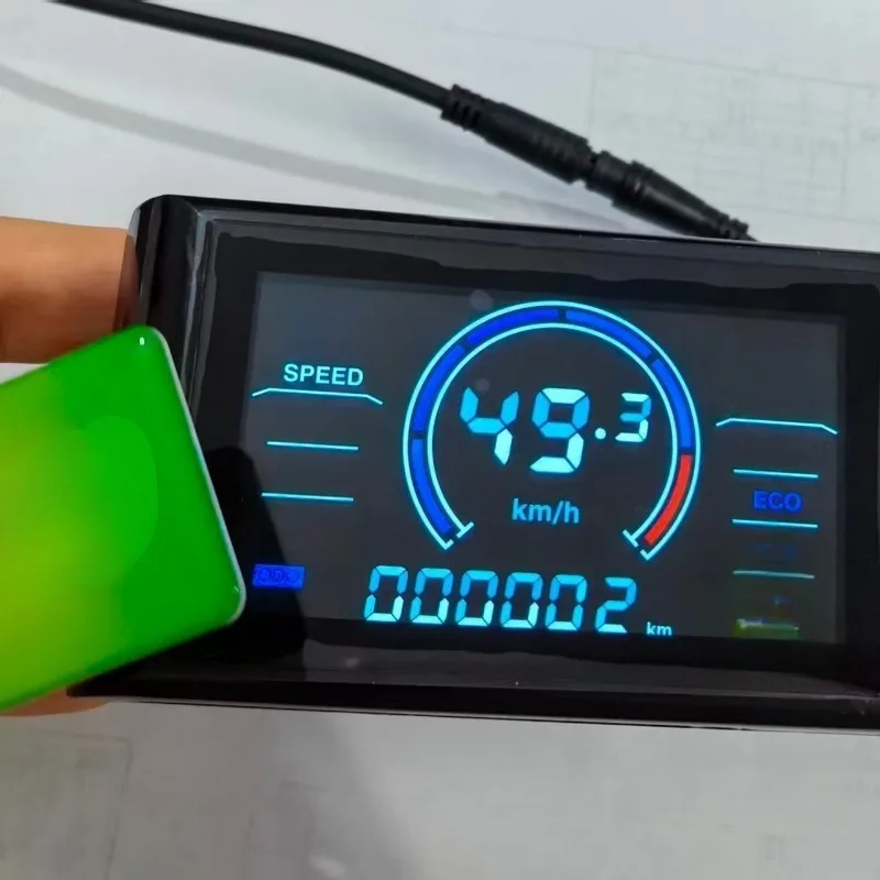 36V/48V Smart Electric Bicycle Display Meter E-Bike Lcd Dashboard Replacement Spare Parts