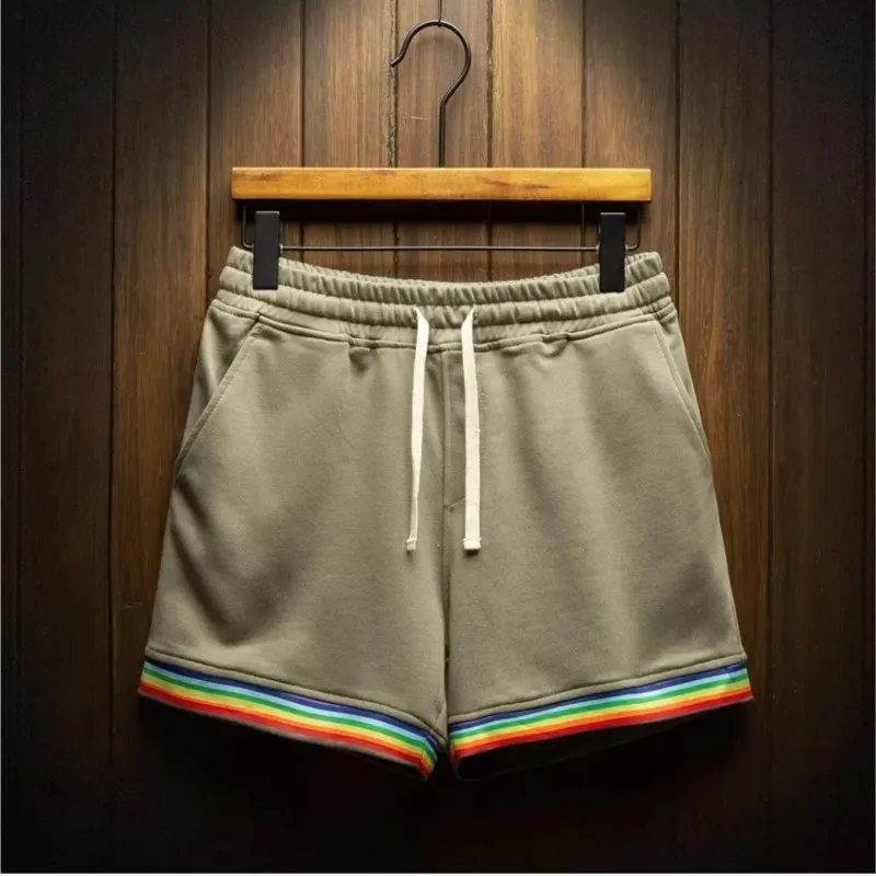 القطن الرجال شخصية السراويل الرياضية الصالة الرياضية الرجال اللياقة البدنية التدريب سراويل للجري الصيف في الهواء الطلق الرجال الرباط سراويل تقليدية #3