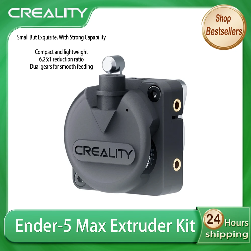 Creality Ender 5 MAX Extruder Kit High Torque Extrusion 6.25:1 Reduction Ratio Dual Gears for Ender-5 Max 3D Printer Accessorie