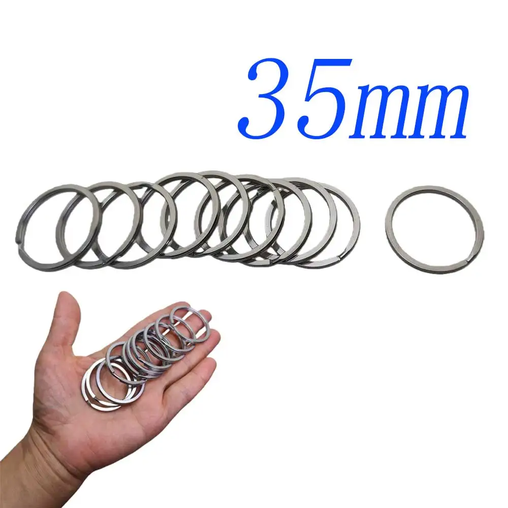 10/30Pcs Scuba Dive Gear Keyring 316 Stainless Steel KeyChain Marine Grade Rustproof Durable Key Ring Key Chain for Diver Gift