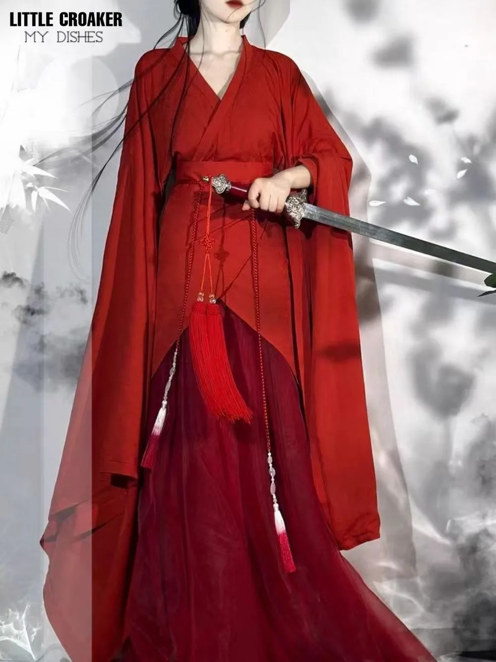 Оригинальный Женский костюм Hanboks Wei Jin Hanfu для Хэллоуина, карнавала, древнего китайского Wuxia