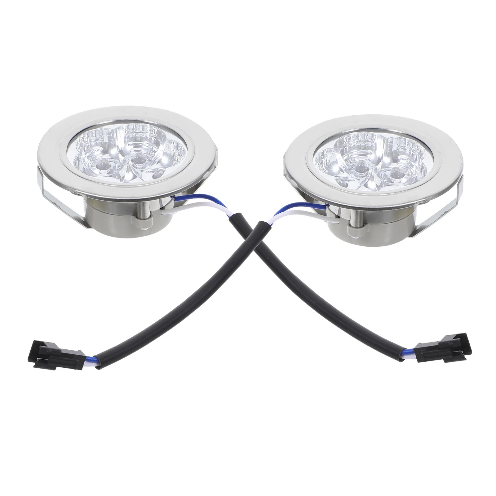 Bombillas Led empotradas para cocina, repuesto de cocina, alto brillo, bajo consumo de energía, hierro Abs duradero, 2 uds.